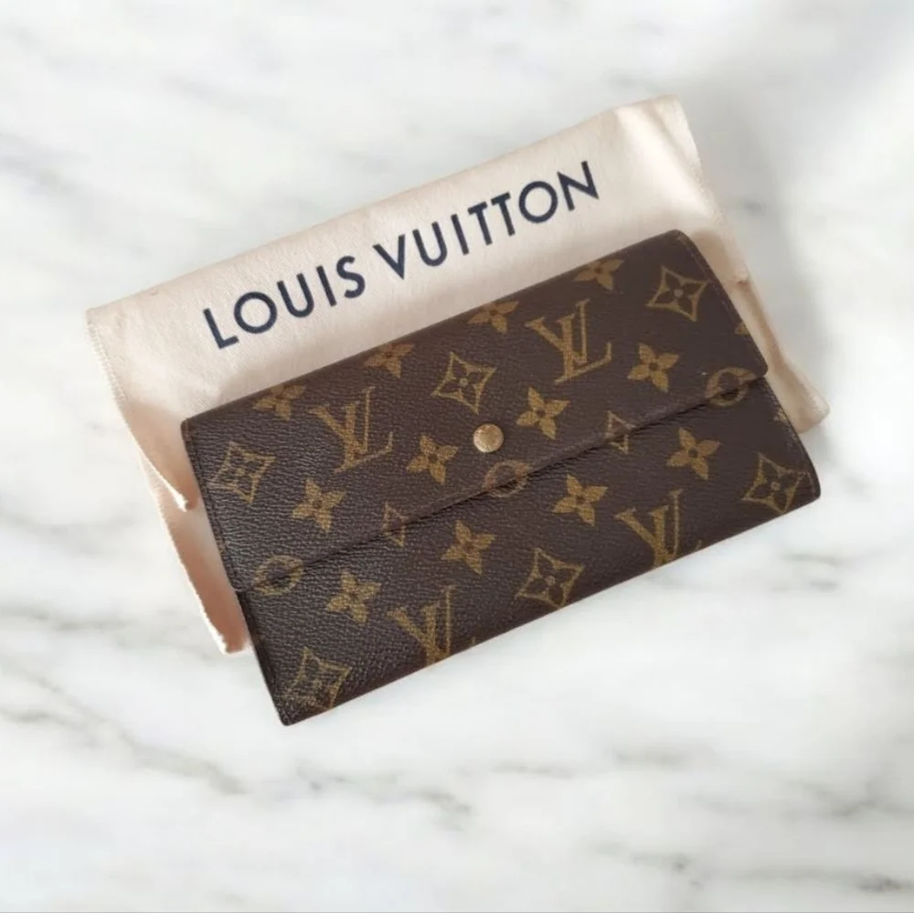 Louis Vuitton Porte Tresor Vintage International Monogram Wallet Bundle